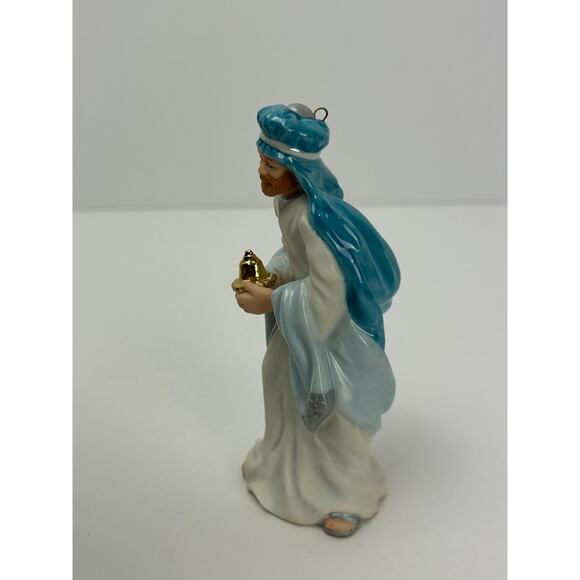Hallmark Keepsake Balthasar The Magi 1999 Blessed Nativity Porcelain Ornament - Picture 5 of 7